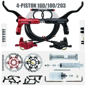 4 Piston Hydraulic Brake System