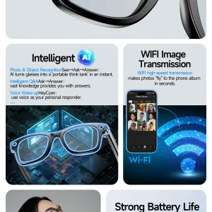 AI Smart Glasses with camera and Translation