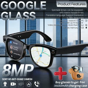 GUHUAVMI M02 AI 3600mAh Large Capacity Smart Glasses