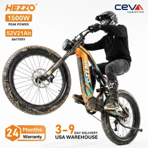 HEZZO Carbon Ebike K9 Middrive eBike