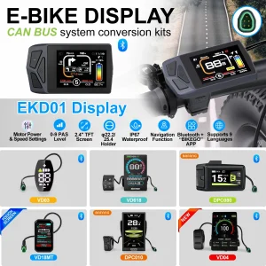 EKD01 eBike Power Off/On Pedal assist  Display